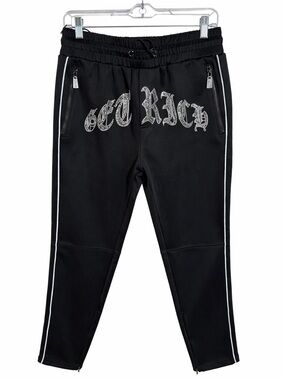 GVAPI Aaron Wilhelm Rhinestone Track Pants Men's 34 Streetwear Limited